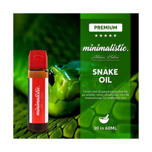 Minimalistic Snake Oil -60ml