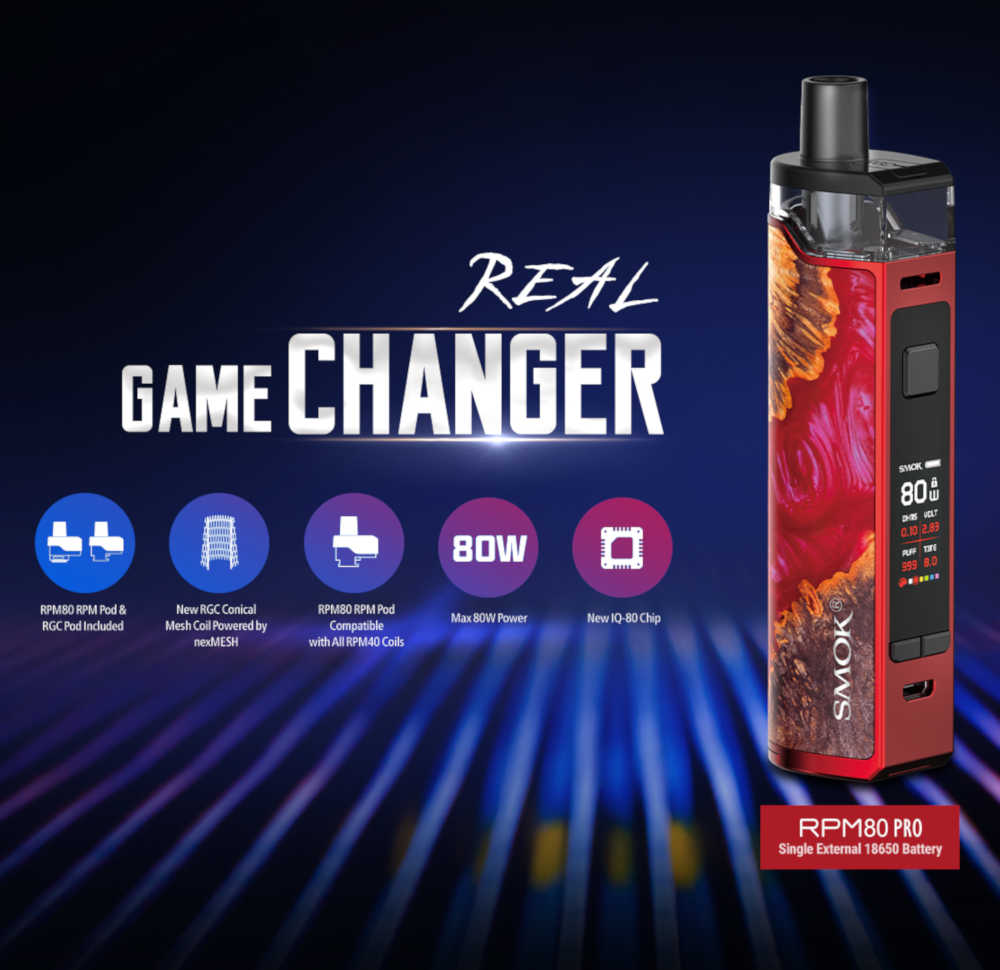 Smok RPM80 Pro Mod Pod Real Game Changer