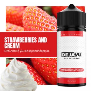 Dejavu-Strawberries-And-Cream-Flavor-Shot-120ml