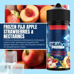 Dejavu-flavour-shot-frozen-fuji-apple-strawberries-nectarines-25ml-120ml