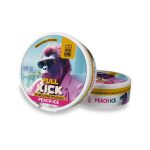 AK Full Kick Peach Ice Nicotine Pouches Regular Strong 20mg