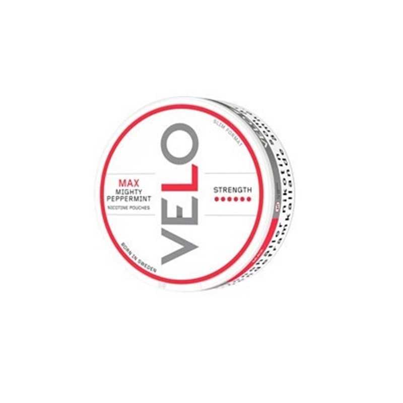 Velo Nicotine Pouches Mighty Peppermint Max Slim 17mg/g