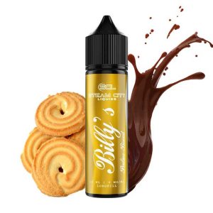 Steam City Billy's Praline Biscuit Flavour Shot 12ml/60ml