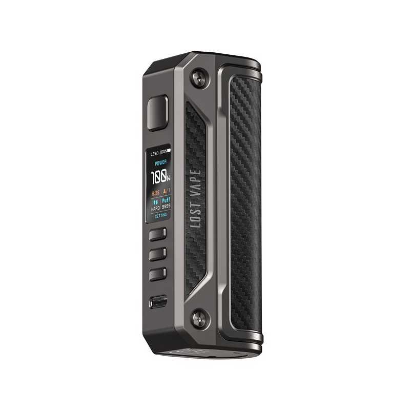 Lost Vape Thelema Solo 100W Box Mod Gunmetal Carbon Fiber