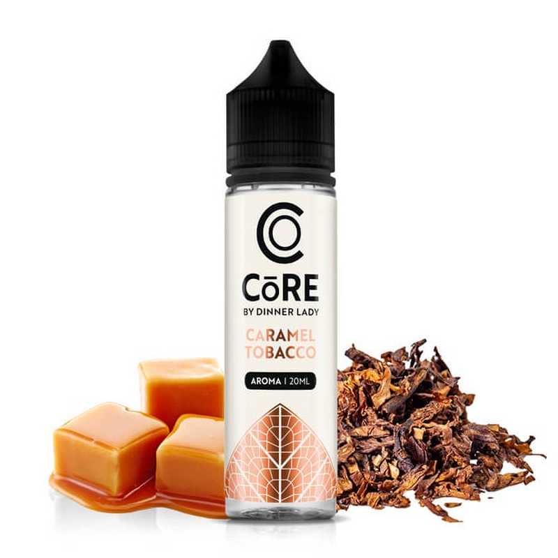 Dinner Lady Core Flavour Shot Caramel Tobacco 20/60ml