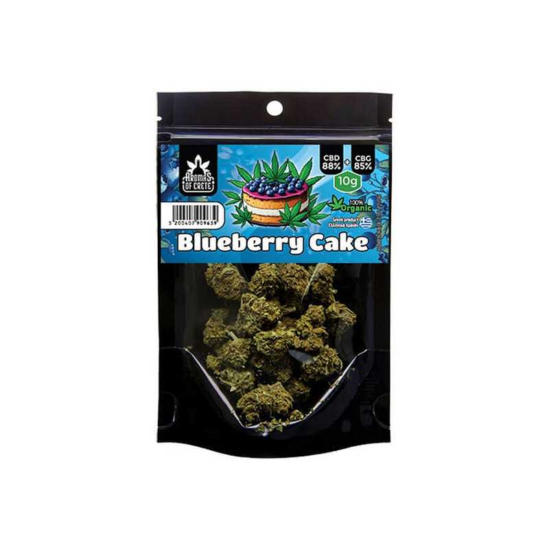 Aromas Of Crete Cannabis Flower Blueberry Cake 10gr