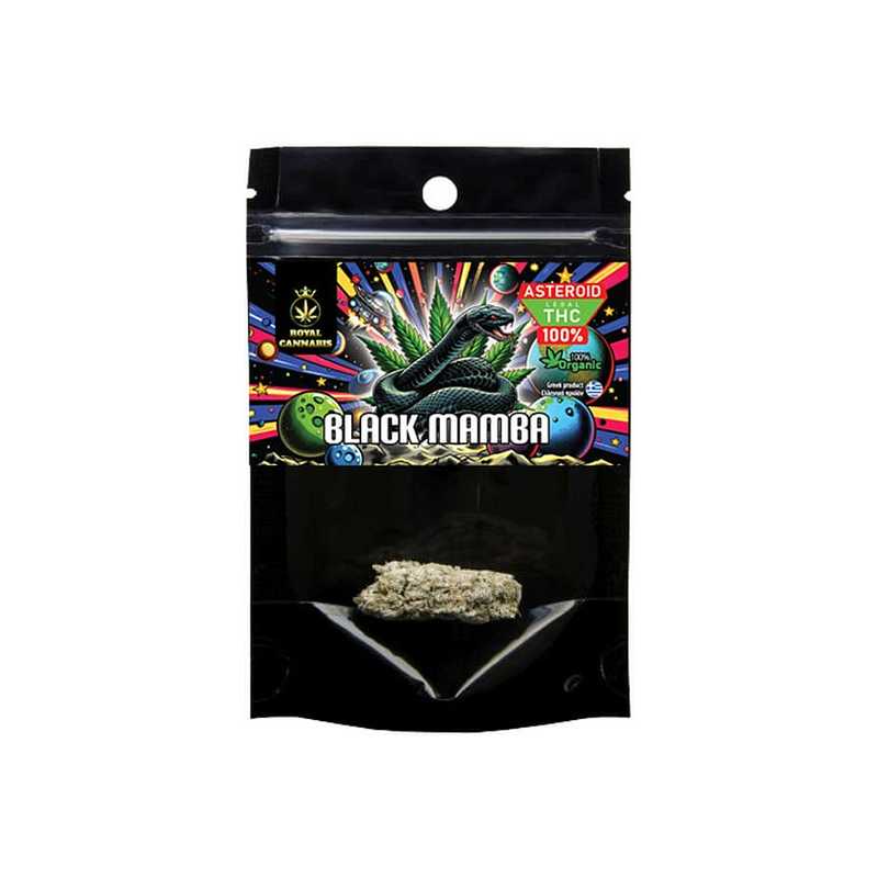 Aromas Of Crete Cannabis Flower Royal Black Mamba 1gr