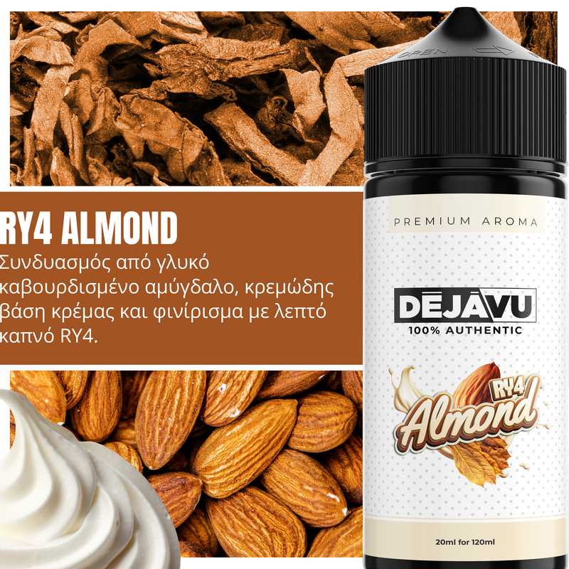 Dejavu Flavor Shot RY4 almond 20ml/120ml