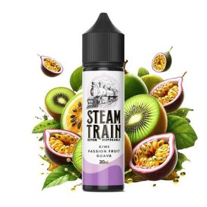 Steam Train Disposable Edition Kiwi Passion Fruit Guava 20ml/60ml