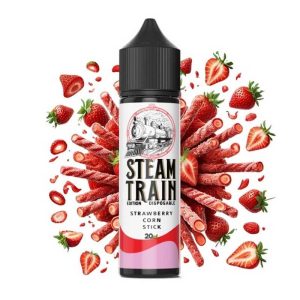 Steam Train Disposable Edition Flavour Shot Strawberry Corn Stick 20ml/60ml