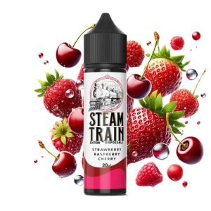 Steam Train Disposable Edition Strawberry Raspberry Cherry 20ml/60ml