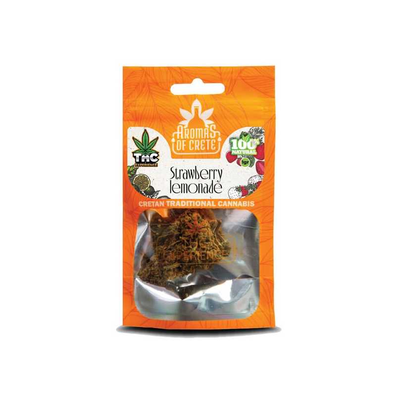 Aromas Of Crete Cannabis Flower Strawberry Lemonade 1gr