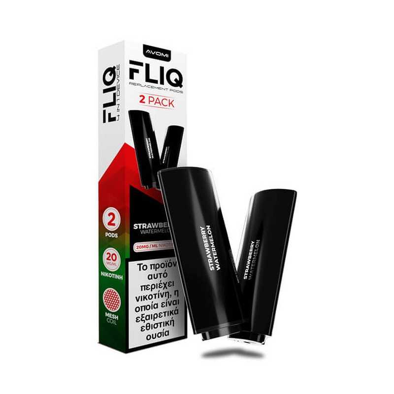 AVOMI FLIQ Pod Strawberry Watermelon Prefilled 2ml 20mg