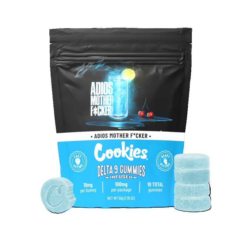 COOKIES DELTA 9 GUMMIES ADIOS MOTHERF*CKER