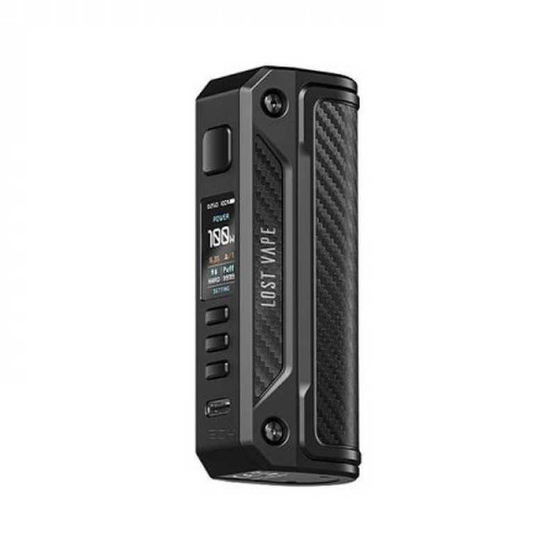 Lost Vape Thelema Solo 100W Box Mod Black Carbon Fiber