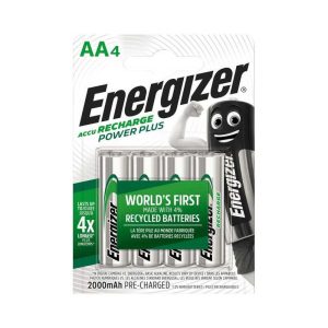 Energizer Power Plus Επαναφορτιζόμενη Μπαταρία AA 2000mAh - 4τμχ
