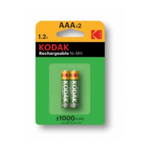 Kodak Επαναφορτιζόμενη Μπαταρία ΗR03 AAA 1000mAh - 2τμχ