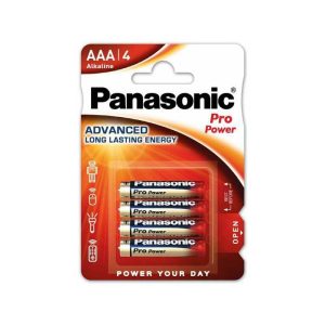 Panasonic Pro Power LR03 AAA μπαταρίες - 4τμχ