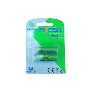 Pkcell Επαναφορτιζόμενη RTU AA2000-2B Μπαταρία - 2τμχ