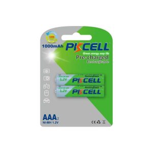 Pkcell Επαναφορτιζόμενη RTU AAA1000-2B Μπαταρία - 2τμχ