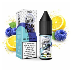 Steam Train Disposable Edition Blue Razz Lemonade Nic Salt 20mg 10ml