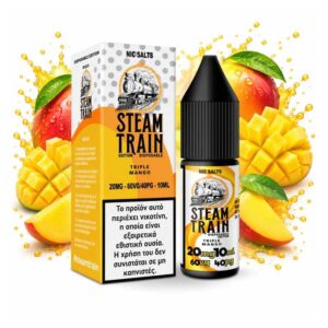 Steam Train Disposable Edition Triple Mango Nic Salt 20mg 10ml
