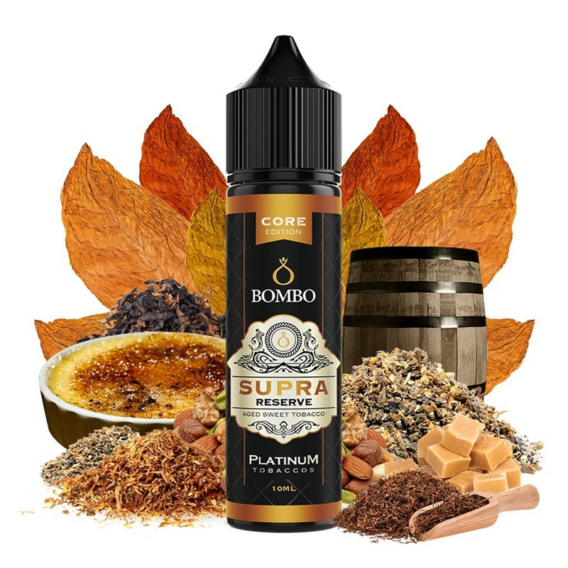 Bombo Platinum Tobaccos Supra Reserve Core Edition 10/60ml