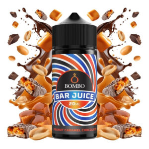 Bombo Bar Juice Peanut Caramel Chocolate 20ml/120ml