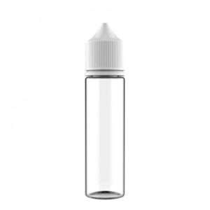 Chubby Gorilla Unicorn Bottle Transparent White Cap 60ml